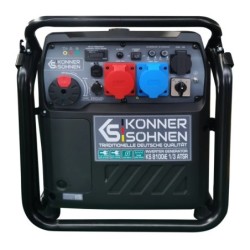 Generator de curent 8.5 kW inverter - benzina - Konner & Sohnen - KS-8100iE-1/3-ATSR