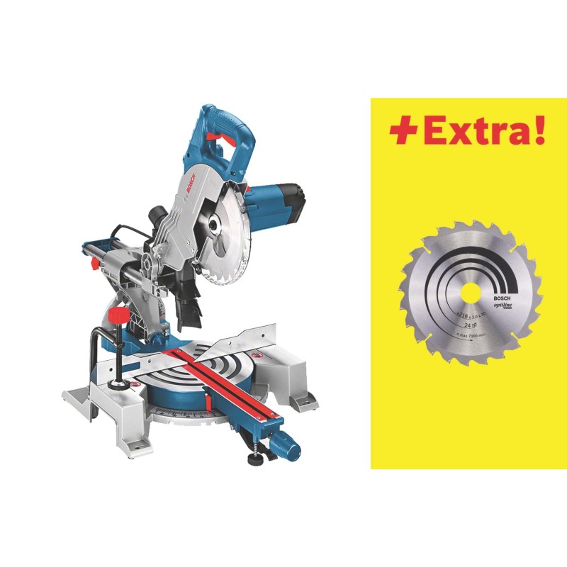 Bosch GCM 80 SJ Ferastrau circular stationar, 1400W, 216mm