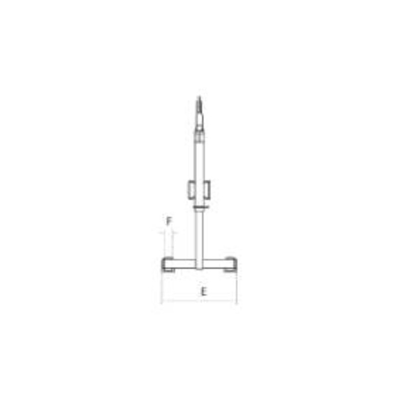 Furca pentru macara inaltime variabila, reglare automata a centrului de greutate UNIMEC FG19M20R