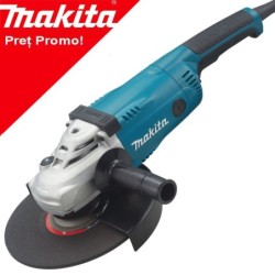 MAKITA GA9020 Polizor unghiular 2200 W, diametru disc 230 (Cu urme fine de zgarieturi!)