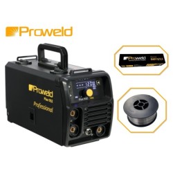 Pachet ProWELD Flux 932 Invertor sudare Flux, MMA + E71T-GS sarma sudura flux 0.8mm, rola 1kg/D100 + E6013 electrozi rutilici 2.