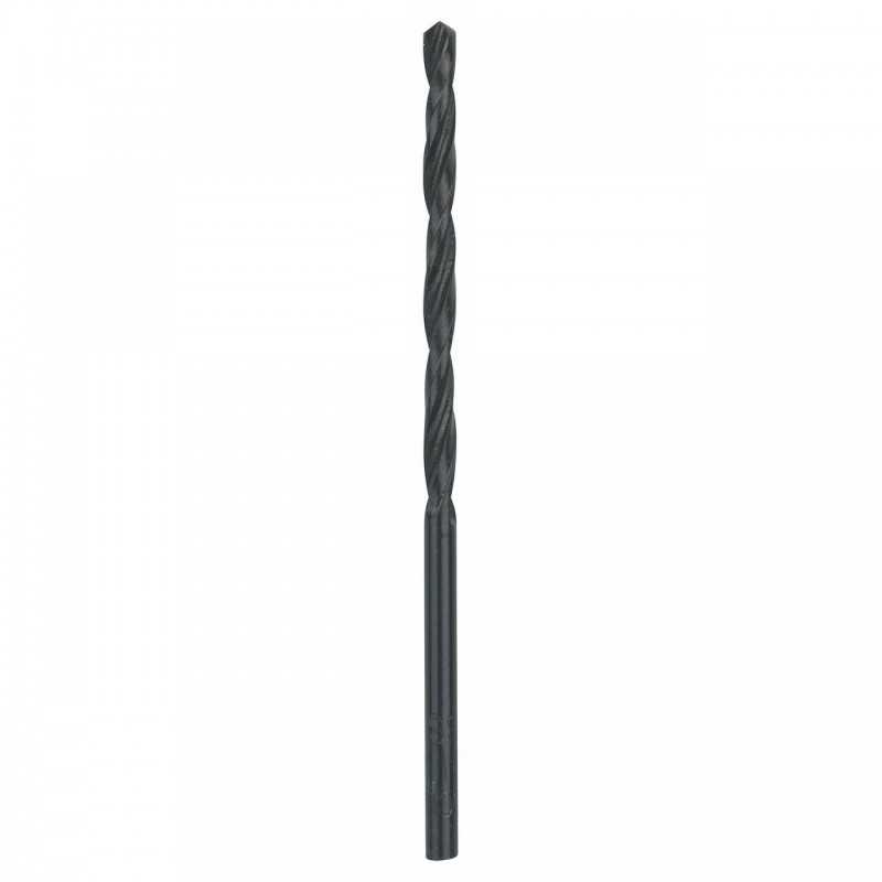 Bosch Set 10 burghie pentru metal HSS-R, DIN338, 2.5x30x57mm