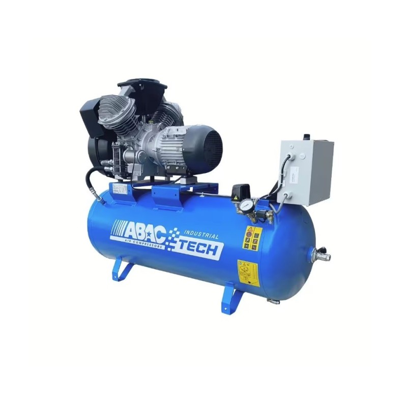 Compresor de aer, Industrial cu piston - 400V, 7.5 kW, 546 L/min, 20 bari - Rezervor 270 Litri - ABAC-ATH-10-270-20-400/3/50CE Compresor de aer, Industrial cu piston - 400V, 7.5 kW, 546 L/min, 20 bari - Rezervor 270 Litri - ABAC-ATH-10-270-20-400/3/50CE