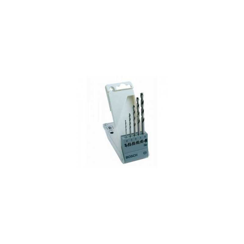 Bosch Set 5 burghie pentru metal, D2-6mm