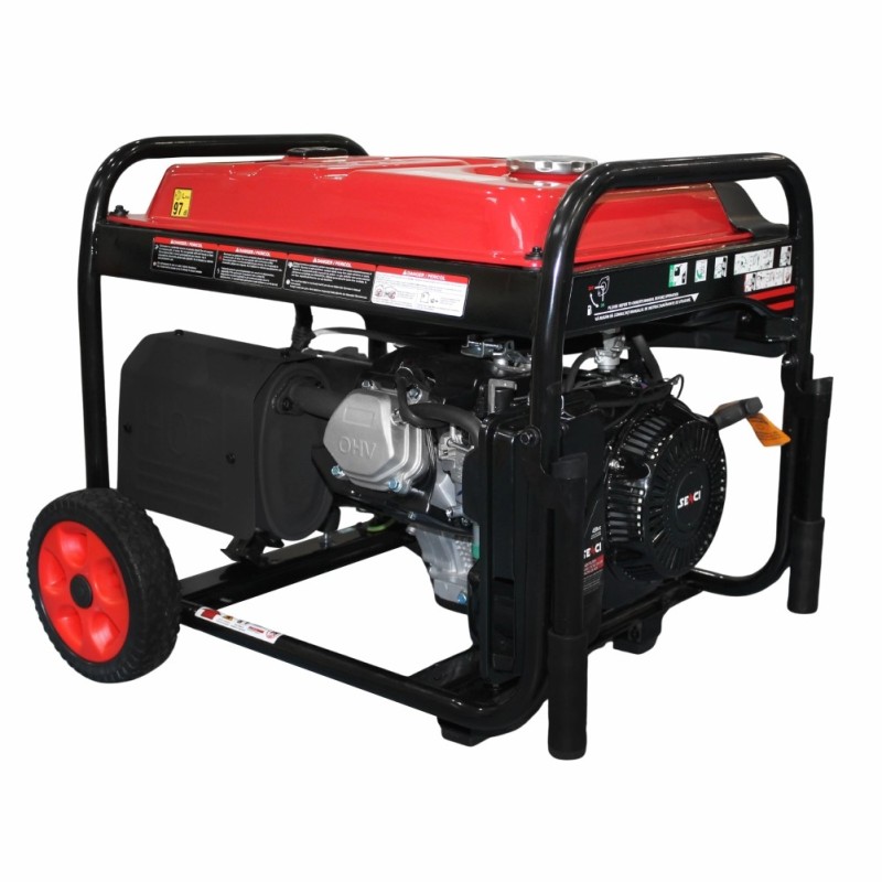 Generator de curent SENCI SC9000TEQ LITE P.max7.5kW 230V/400V, roti si manere incluse