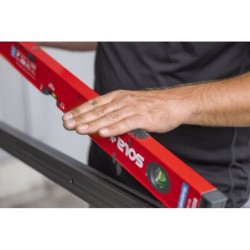 Nivelă cu bula ( Boloboc magnetic) cu profil tubular, 60cm REDM 3 60 - Sola-01812801