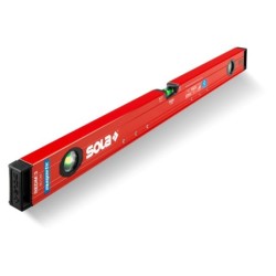 Nivelă cu bula ( Boloboc magnetic) cu profil tubular, 80cm REDM 3 80 - Sola-01813101