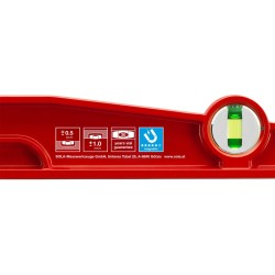 Nivela cu bula ( Boloboc ) cu profil turnat, formă trapezoidală, magnetic MM 60 - Sola-01331701