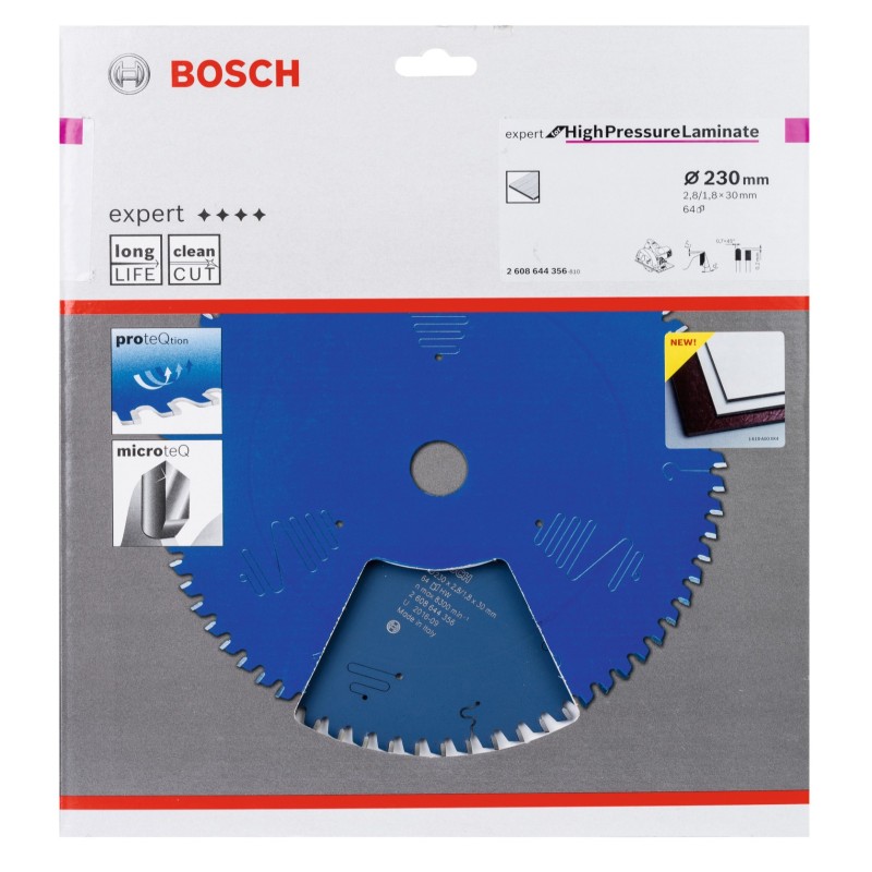 Bosch Panza ferastrau circular Expert for High Pressure 230x30x64mm, 64T