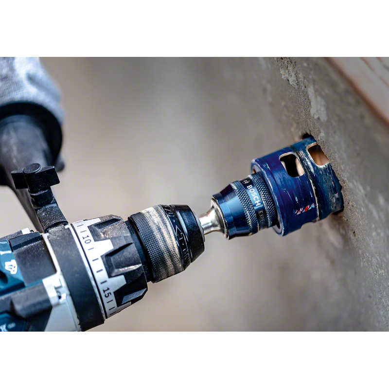 Bosch Adaptor carotă Expert Power Change Plus Hex11 + burghiu centrare 8.5x105mm