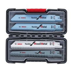 Bosch Set 20 Panze ferastrau sabie Wood and Metal, 150mm Tough Box