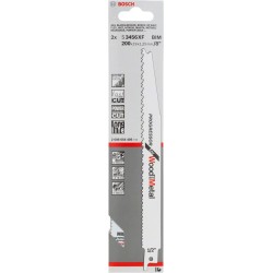 Bosch Set 2 panze ferastrau sabie S 3456 XF Progressor Wood and Metal, 200x19x1.25mm