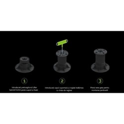 Prelungitor 30mm Plot / Piedestal / Suport Special Evolve, adauga 30mm inaltime, Italprofili - IP-182L30