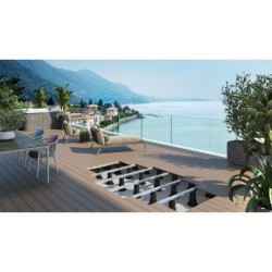 Plot / Piedestal / Suport reglabil 50-80(mm) pentru gresie / pardoseli inaltate cu compensator de panta (autonivelare), rost 4mm