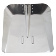 Lopata patrata din AL pentru zapada (fara coada) 350x340x1.5mm