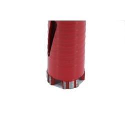 Carota diamantata Super PREMIUM ø38mm x 180mm x M16 pentru gaurire Beton armat, Zidarie, Granit - DXQZ.REDCORE.38