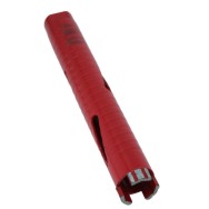 Carota diamantata Super PREMIUM ø32mm x 180mm x M16 pentru gaurire Beton armat, Zidarie, Granit - DXQZ.REDCORE.32
