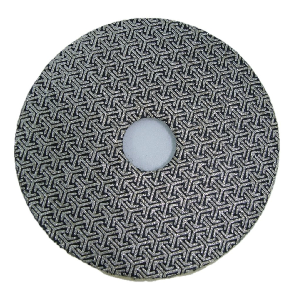 Paduri / dischete diamantate galvanizate (electroplacate) pt. slefuire uscata #50 Ø125mm - DXDY.DRYPADGALV.125.0050