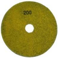 Paduri / dischete diamantate brazate in vacuum pt. slefuire uscata #200 Ø125mm - DXDY.DRYPADVACU.125.0200