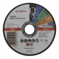 Bosch Disc de taiere drept Rapido Multi Construction ACS 60 V BF, 125mm, 1.0mm