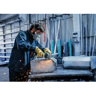 Bosch Disc de slefuire evantai X451, 125mm, 22.23mm, G60