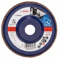 Bosch Disc de slefuire evantai X571, Best for Metal D125mm G60, drept