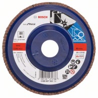 Bosch Disc de slefuire evantai X571, Best for Metal D125mm G80, drept