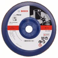 Bosch Disc de slefuire evantai X571, Best for Metal D180mm G60, drept