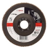Bosch Disc de slefuire evantai X571, Best for Metal D180mm G80, cu degajare
