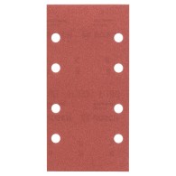 Bosch Set 10 foi abrazive 93x185mm, R180, 8 gauri