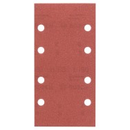 Bosch Set 10 foi abrazive 93x185mm, R180, 8 gauri