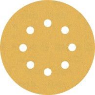 Bosch Set 5 foi abrazive disc C470, 125mm, G180, 8gauri