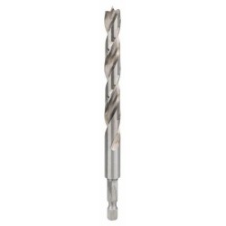 Bosch Burghiu spiral pentru lemn cu tija hexagonala, 1/4", 10x87x133mm