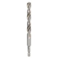 Bosch Burghiu spiral pentru lemn cu tija hexagonala, 1/4", 10x87x133mm