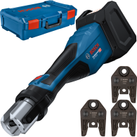 BOSCH GPT 18V-32 (SOLO) Aparat de presare Li-Ion, fara acumulator in set + Gheare presare TH16, TH20, TH26 + XL-BOXX