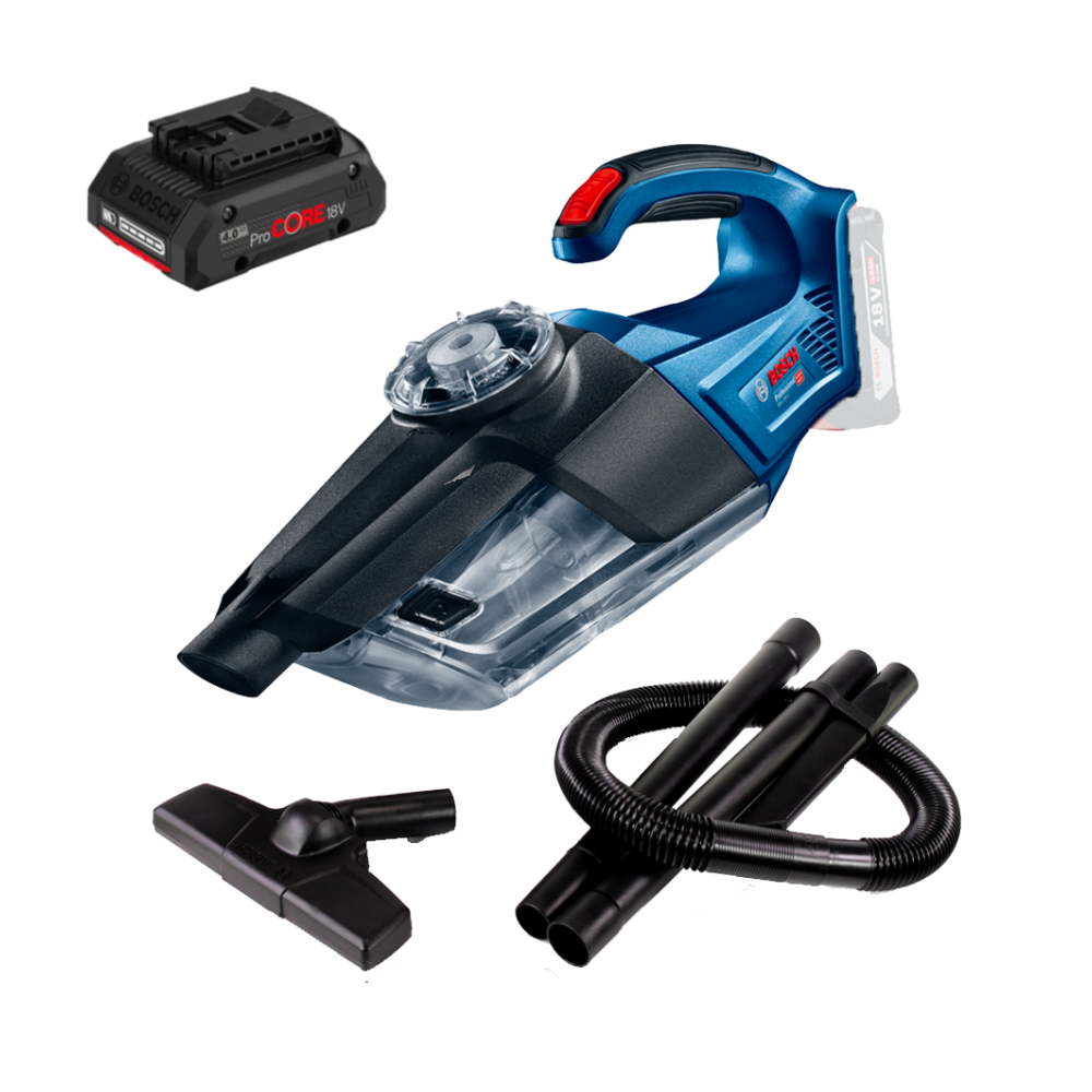 BOSCH GAS 18V-1 (SOLO) Aspirator 18V, Li-Ion +  Acumulator 4Ah ProCore (Fara incarcator!)