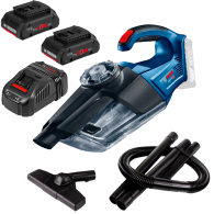 BOSCH GAS 18V-1 (SOLO) Aspirator 18V, Li-Ion +  Set 2 acumulatori 4Ah ProCore + Incarcator
