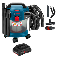 BOSCH GAS 18V-10 L (SOLO) Aspirator 18V +  Acumulator 4Ah ProCore (Fara incarcator!)