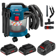 BOSCH GAS 18V-10 L Aspirator 18V +  + Set 2 acumulatori 4Ah ProCore + Incarcator