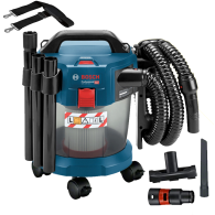 BOSCH GAS 18V-10 L Premium (SOLO) Aspirator 18V fara acumulator in set  + Set 4 roti