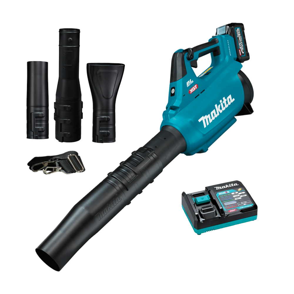 MAKITA UB001GM101 Suflator frunze Li-Ion, cu 1 acumulator Li-Ion, 40V XGT, 4Ah + Incarcator