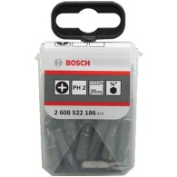 Bosch Set 25 buc cap de surubelnita extra dur PH 2, 25mm