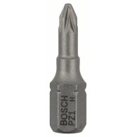 Bosch Cap de surubelnita extra dur PZ 1, 25mm, set 25 buc