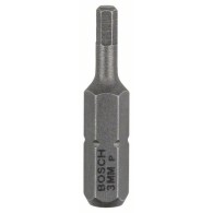Bosch Cap de surubelnita extra dur HEX 3, 25mm, set 3 buc