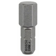 Bosch Cap de surubelnita extra dur HEX 8, 25mm, set 3 buc