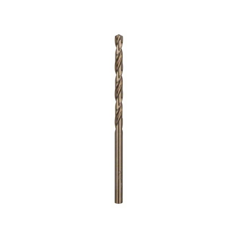 Bosch Set 10 burghie pentru metal HSS-Co, DIN338, 4.8x52x86mm