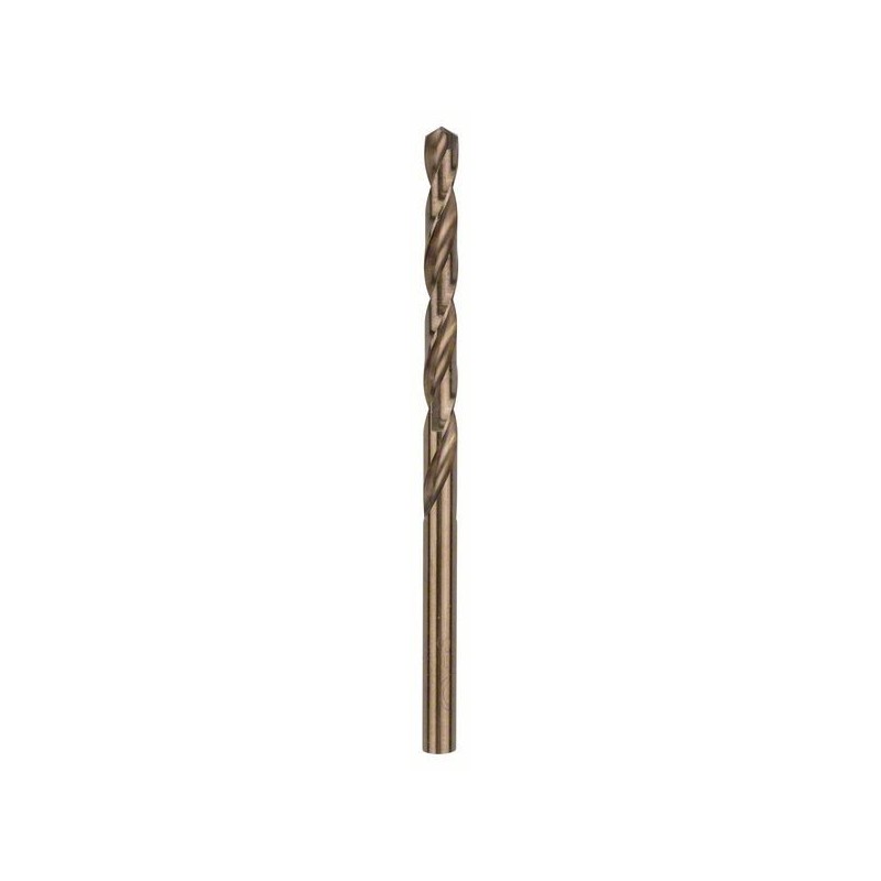 Bosch Set 10 burghie pentru metal HSS-Co, DIN338, 7x69x109mm