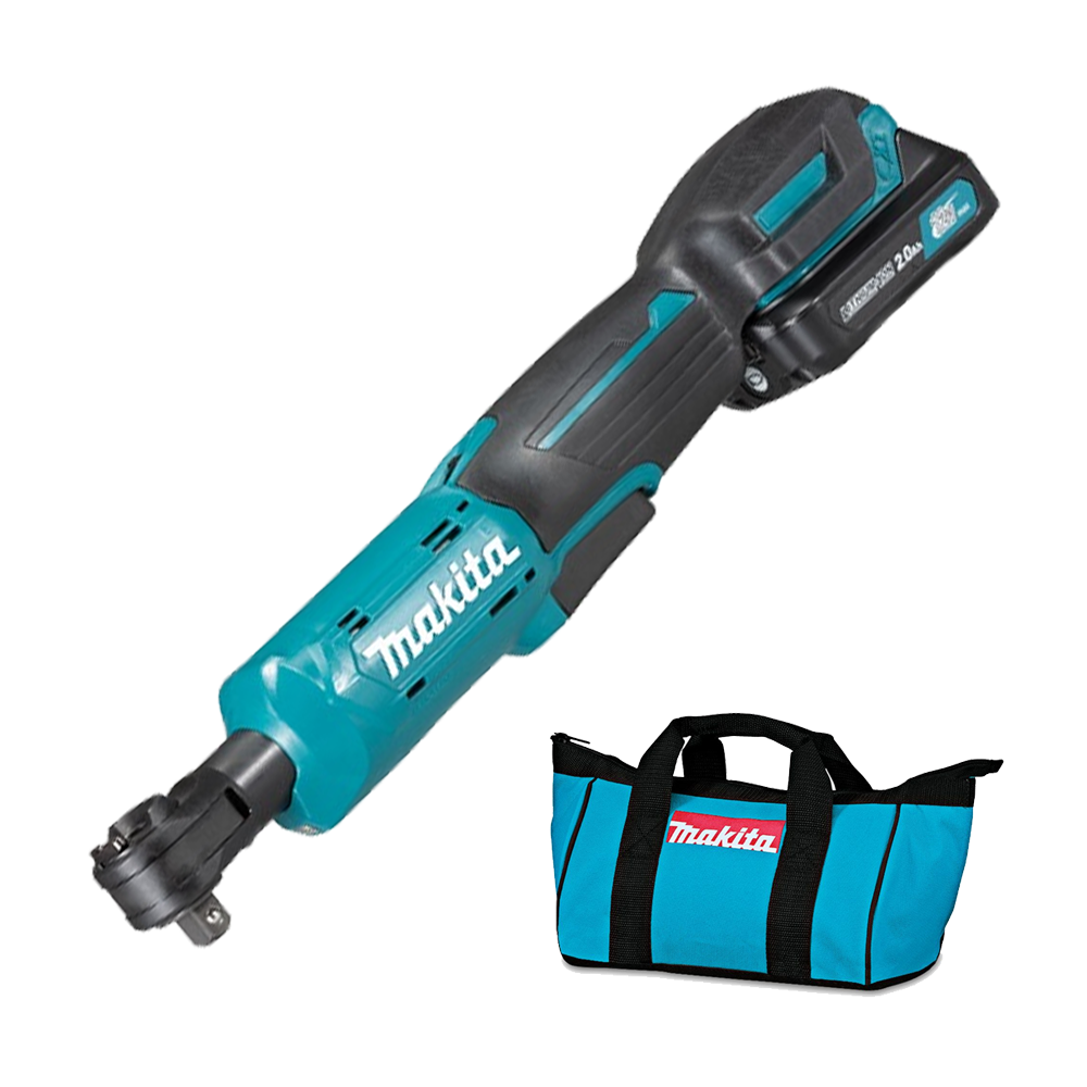 MAKITA WR100DWA Cheie cu clichet cu 1 acumulator Li-Ion, 12V, 2Ah, 47.5Nm