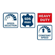 BOSCH GSH 11 E Ciocan demolator SDS-max 1500 W, 16.8 J