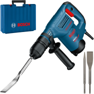 BOSCH GSH 3 E Ciocan demolator SDS-plus 650 W, 2.6 J + spitz + dalta
